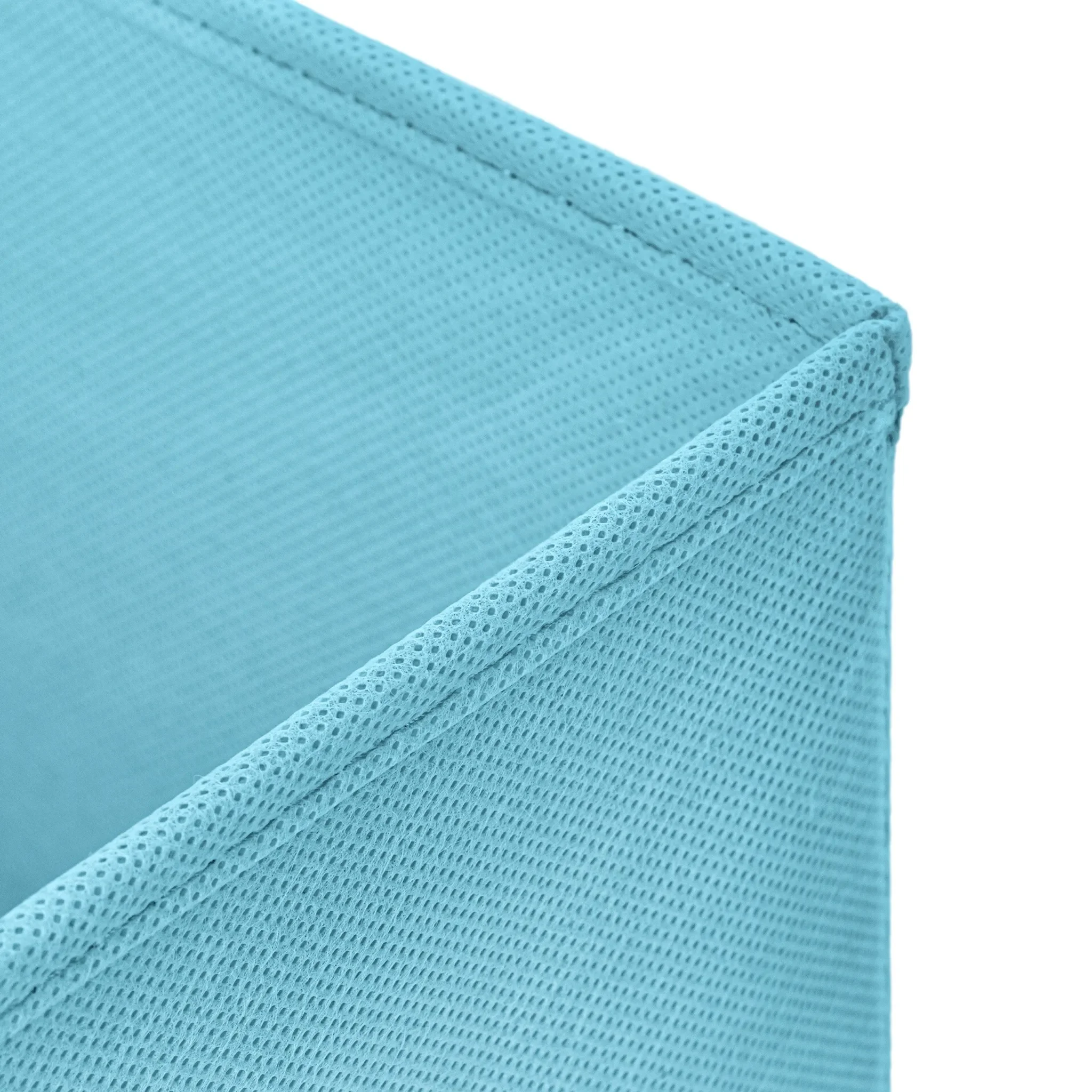 Faltbox mit Deckel – Aufbewahrungsbox 30 × 30 × 30 cm, hellblau